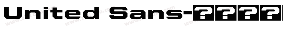 United Sans字体转换